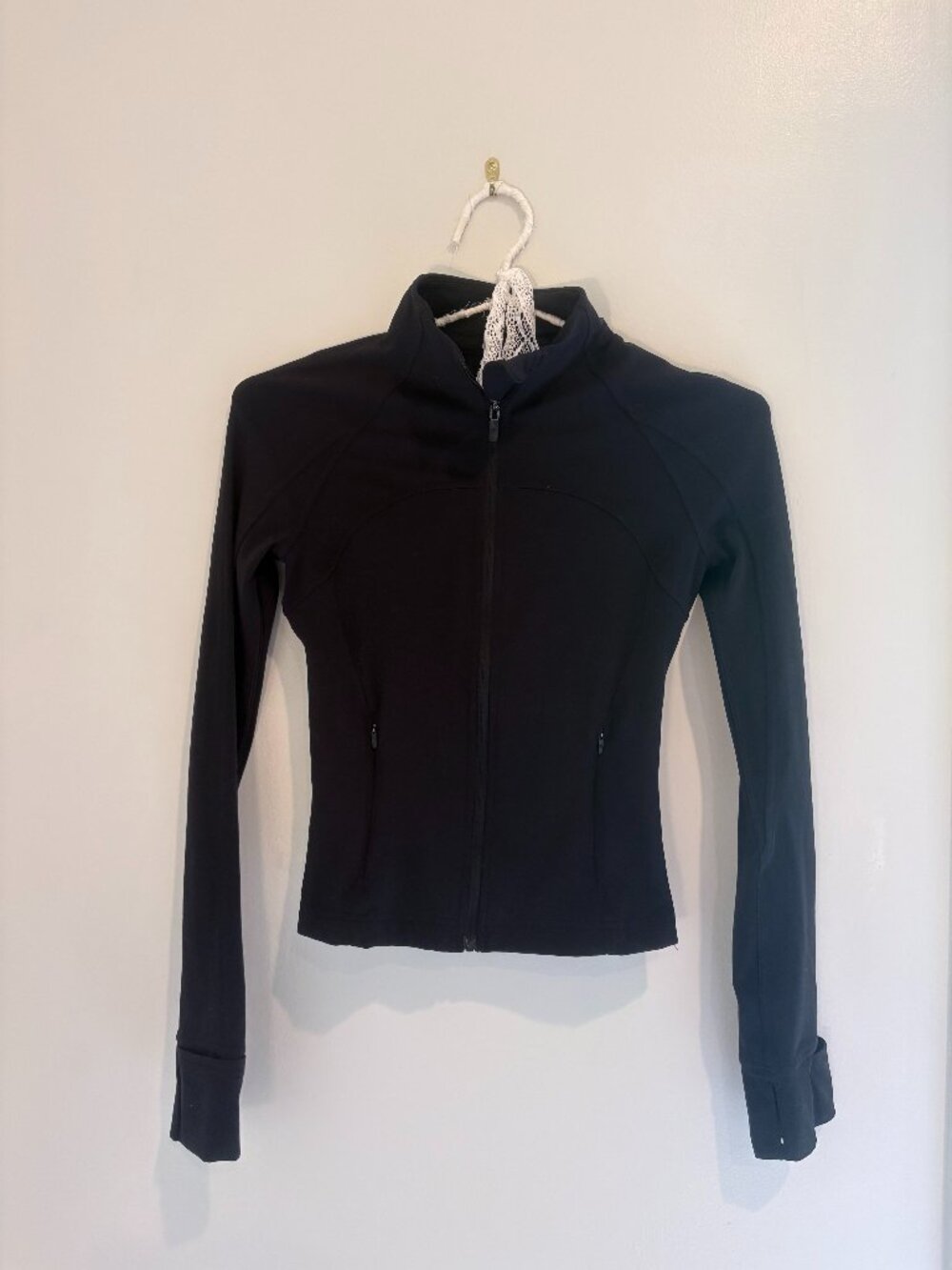 Lululemon Black Define Jacket Fitted Full Zip Athletic Jacket